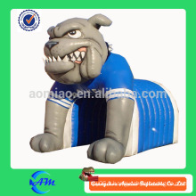 Tunnel gonflable bulldog à tunnel gonflable pour chien de football à la meilleure qualité à vendre
